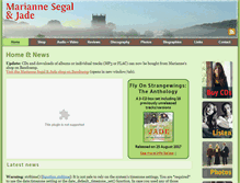 Tablet Screenshot of mariannesegal-jade.com